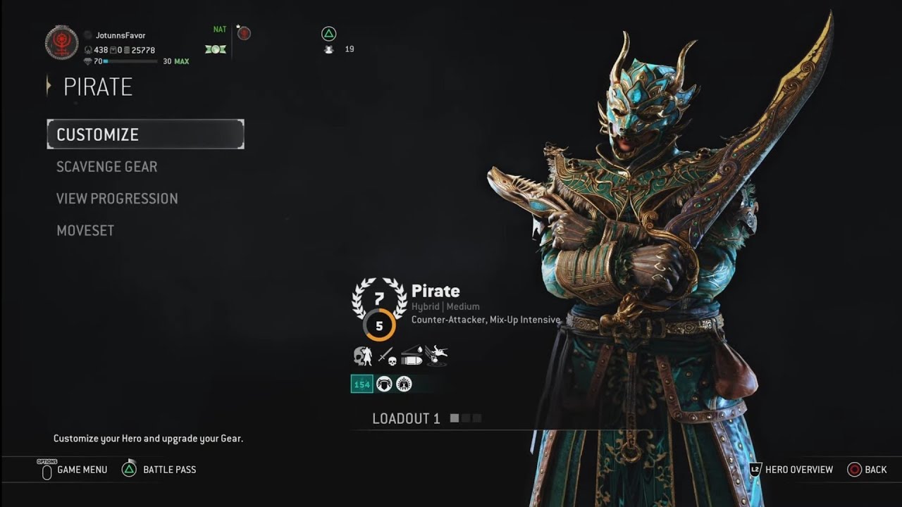 🐍 World Serpent Pirate Fashion 🐍| For Honor - YouTube