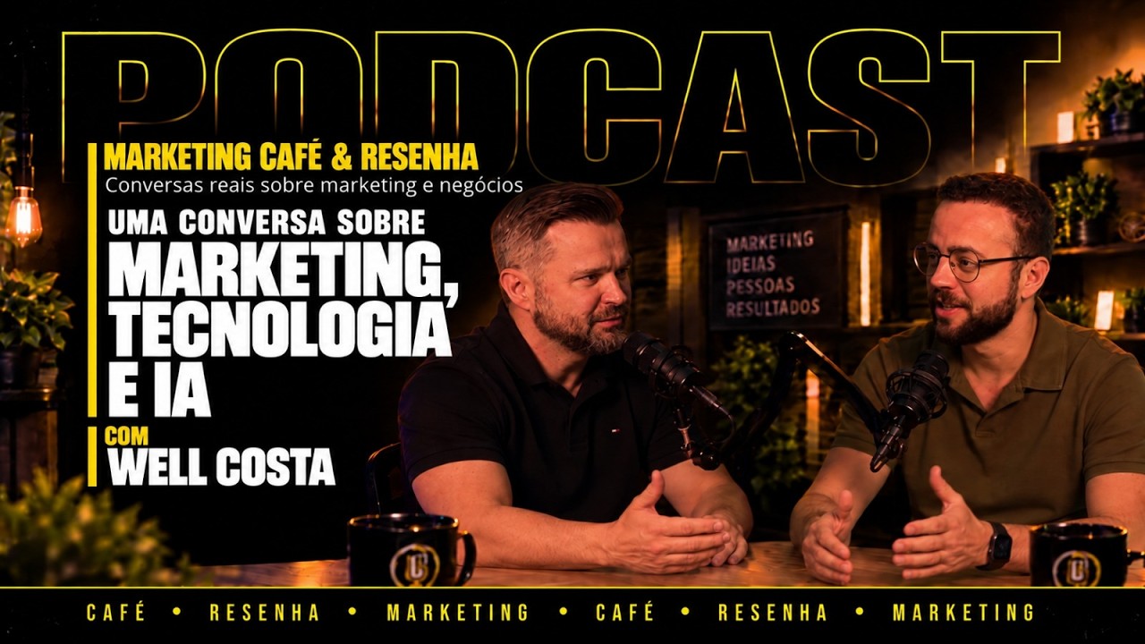 Marketing, Café & Resenha · Ep. 10 — EPISÓDIO COMPLETO · 46 MIN