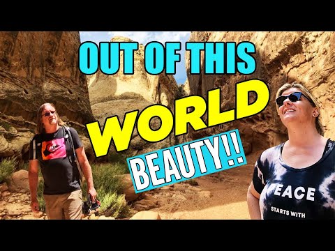 Did You Know Capitol Reef Has A Narrows Hike Too?? | Less Crowded National Park! | Utah Travel Show
