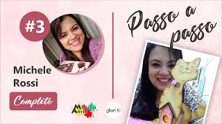 #3 Live com Michele Rossi – Gliart (02/09/20) Luminária “Gatinho” (COMPLETO)