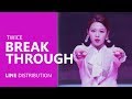 TWICE - BREAKTHROUGH | Line Distribution