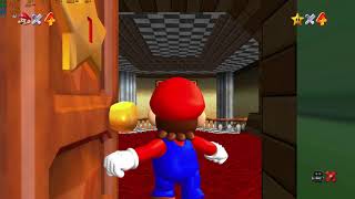 Super Mario 64 PC port compiled with Render96 pack (HD textures/models, improved draw distance, ...)