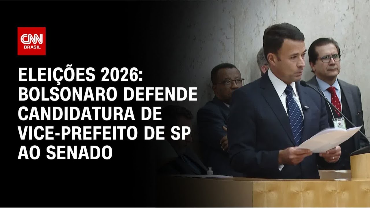 Eleições 2026: Bolsonaro defende Mello Araújo ao Senado em SP, dizem fontes | CNN 360°