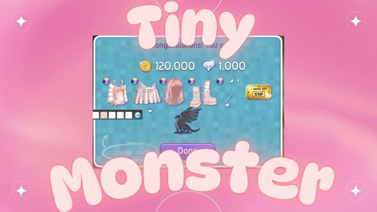 Msp1 Buying Tiny Monster Diamond pack