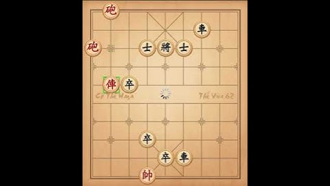 Cờ tướng thế hay mỗi ngày 576 (Cờ thế Ha ga - Thế vừa 62) #vanlife #cotuong #coup