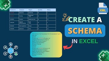How to Create a Schema in Excel