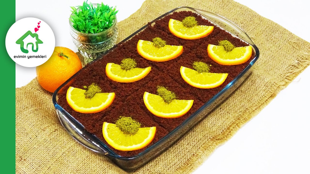 Kakaolu ve portakallı ıslak kek tarifi 🍊 🍫 Denemeyen pişman olur 🙂