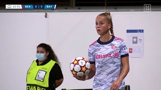 Giulia Gwinn vs Benfica | FC Bayern München Frauen | William Tell