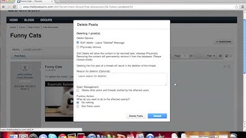 vBulletin 5 Connect: Using Inline moderation to clean spam