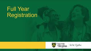 Full Year Registration