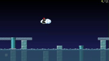 SuperTux 0.4.0 The Shattered Bridge 2 times slow motion