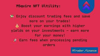 My Metatrader Msquire Nft Utility And Benefit. Purchase- Httpsopensea.iocollectionmsquire-Force