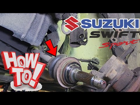 Cv Axle Remove/Replace. Suzuki Sidekick-Swift Full D.i.Y. Repair