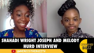 Shahadi Wright Joseph And Melody Hurd Talk Them Amazons Thrilling Anthology Series