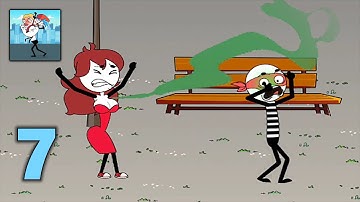 Stickman Story: Troll Master - Save Stick Girl - Part 7 All Levels 59-64 - Gameplay Walkthrough