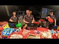 13  四寶禮盒，來看看有那些東西~請大家吃看看~喜歡買回家慢慢吃~ #嘉義趙又廷 #全晟海產 #週三彰化溪湖夜市 #海鮮拍賣 #海鮮叫賣