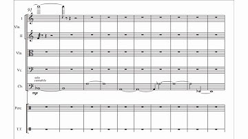 Steve Horowitz, Moon for For String Orchestra and Percussion (With Score)