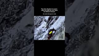 the situation I'm put in after bro said we can climb k2 without sherpas #k2 #shorts