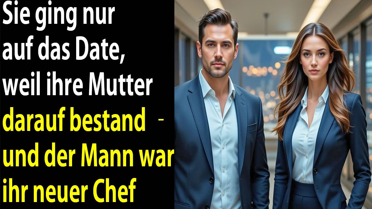 Sie ging nur auf das Date, weil ihre Mutter es wollte – und küsste aus Versehen ihren Millionärschef