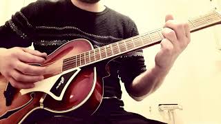quotRAIN SONGquot by LED ZEPPELIN Acoustic Cover on a Martin Graubner Rex Archtop