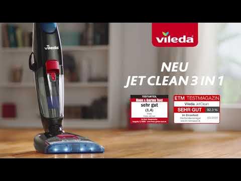 3in1 YouTube Bodenreiniger | Anwendung - Vileda Vileda JetClean Deutschland |