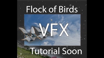 Flock of birds VFX in Blender with real footage | Zero Masters