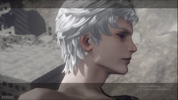 Nier Automata: Eve Boss Fight and Ending  B ( Or Not To [B]e] ) 1080@60fps