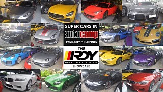 Super Cars at RDY Premium AutoCamp Pasig City Philippines | Showcase + F8, 620R, Lamborghini & MORE
