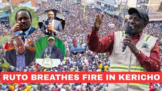 POLITICAL FIREWORKS IN LONDIANI, KIPKELION as Pres Ruto SKINS opposition in his first Kericho Tour