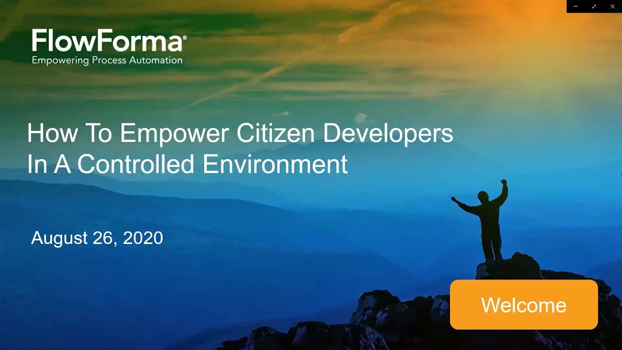 How to empower citizen developers in a controlled environment