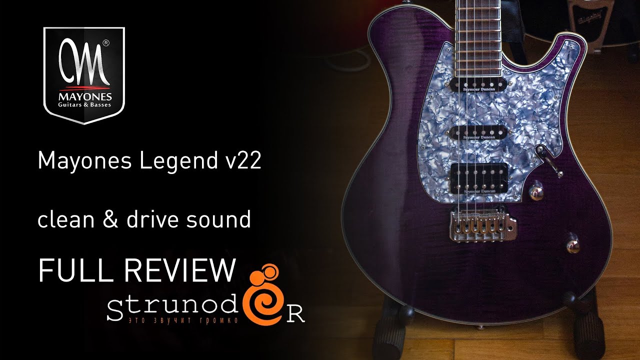 Струнодер 3.0 — Mayones Legend V22 - YouTube