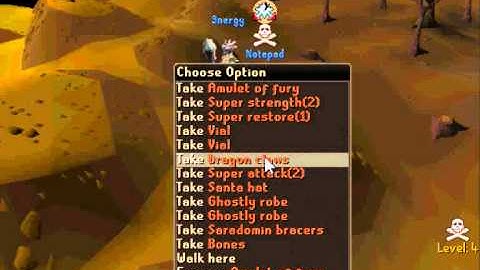 Oraclescape RSPS #1 Zerker. Notepad 1