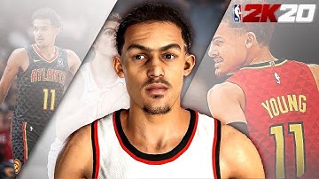 Trae Young face creation NBA 2K20 best looking