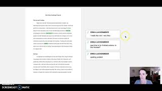 Viewing Teacher Feedback on Canvas