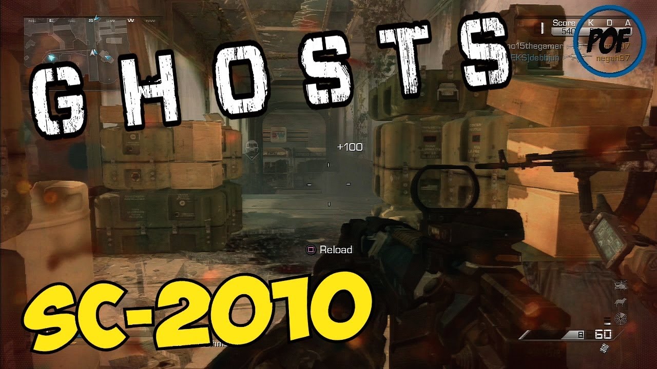Call Of Duty Ghost Best Class setup SC-2010(Assault Rifle) - YouTube