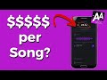 Aamusic app review  earn per song yes but