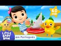 Vem, vem, vem remar! | 1 HORA DE LBB BRASIL! | Desenhos Animados e Músicas Infantis  em Português