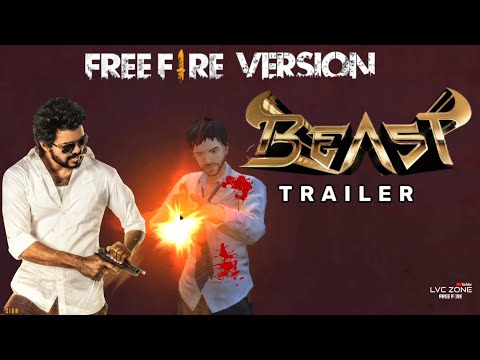 Beast movie trailer free fire version | thalapathy vijay | Free fire india official| LVC ZONE |