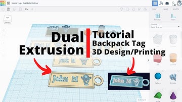 Dual Extrusion: 3D Design & 3D Printing