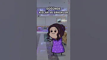 Düğünde Kızlar Ve Erkekler 