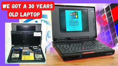 1994 IBM Thinkpad  - Technology ahead of its time.