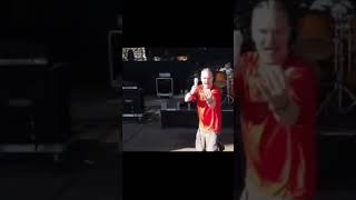 Mike Patton Tries to Hit Drone (Drone Footage) During MR. BUNGLE's Set at Knotfest 2022 in Chile