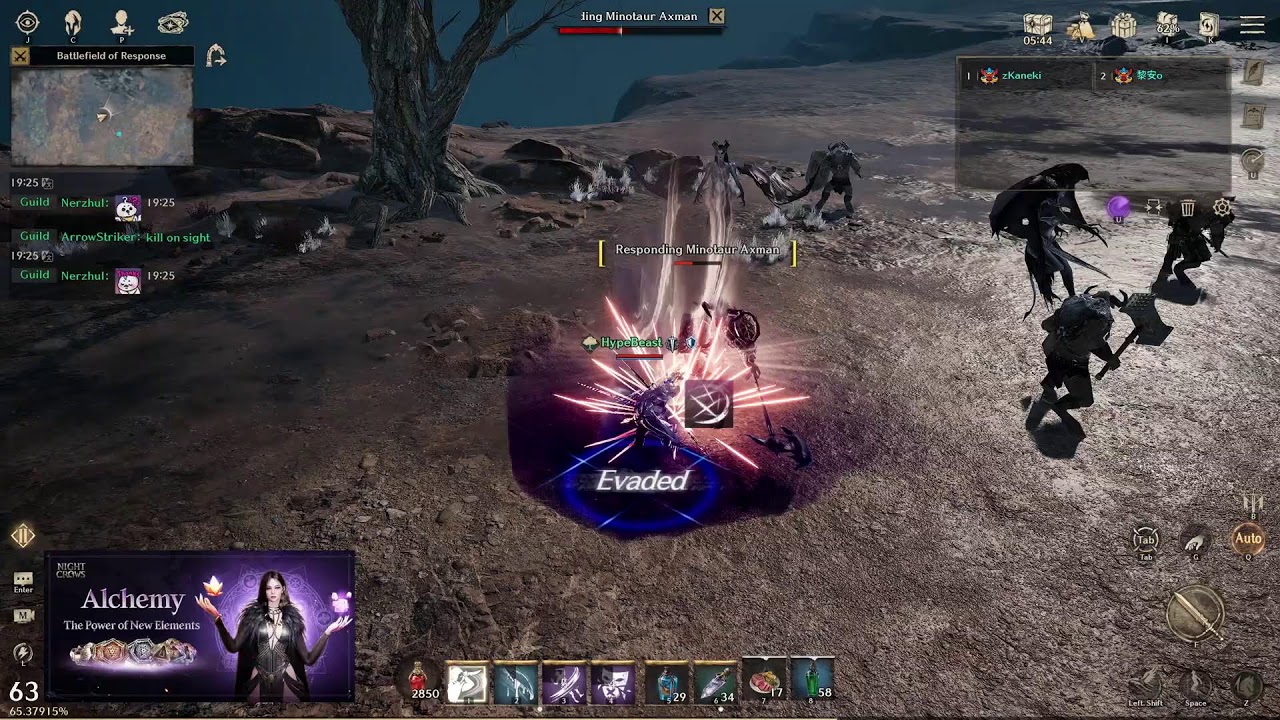 Night Crows: Kildebat of Chaos - Battlefield of Response