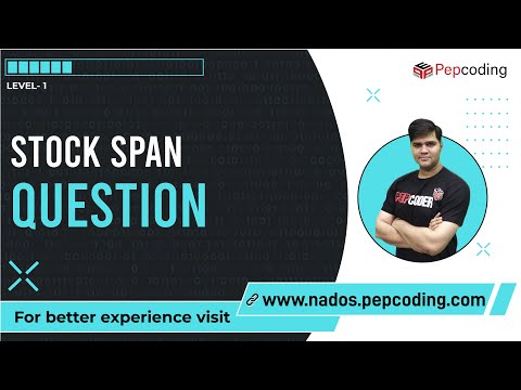 Stock Span | Question