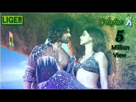 aafat|official music 🎵 video| liger|Vijay deverakonda ananya pandy| tanishk zahrah, Rashmi virag