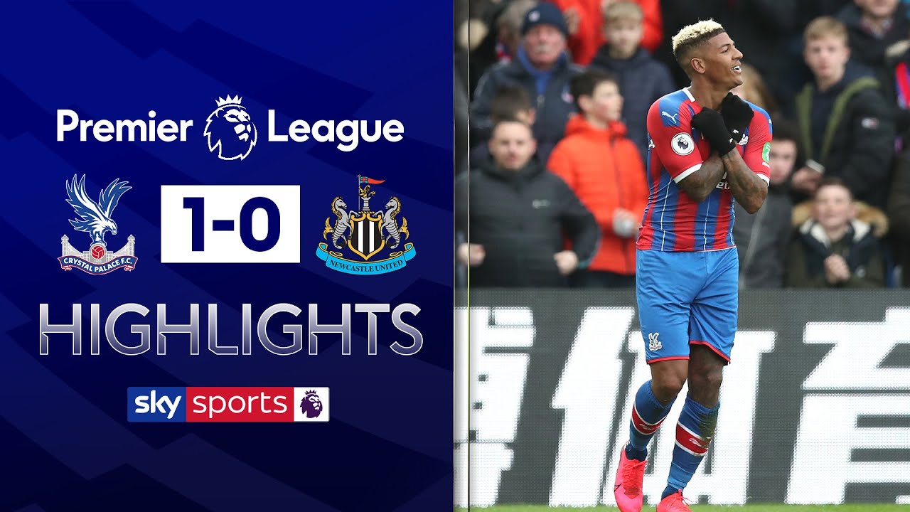 Patrick van Aanholt's SUPERB free-kick | Crystal Palace 1-0 Newcastle | EPL Highlights