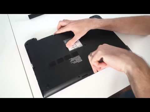 Toshiba Satellite L50-B HDD/SSD, Memory Upgrade and Disassembly Guide