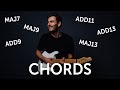 How to play maj7, maj9, maj11, maj13 & more chords