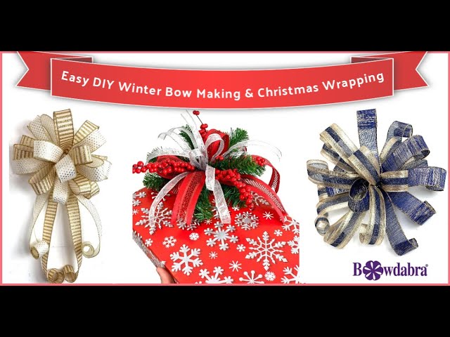 New/Never Used Bowdabra Bow Maker & Craft Tool Weddings Christmas Gift Bows