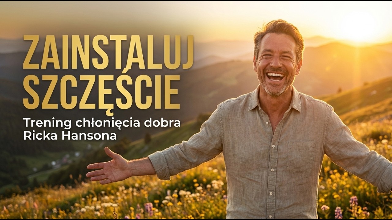 Zainstaluj szczęście w swoim mózgu | Medytacja z męskim głosem (21 min) - Technika Ricka Hansona